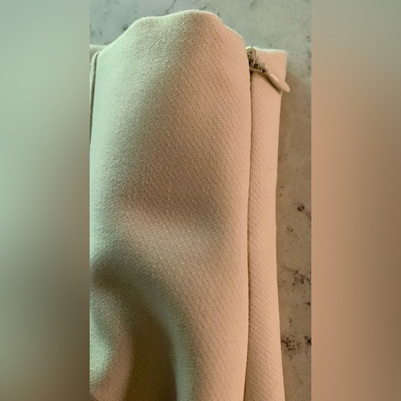 Zara Cream Wide Leg Cropped Pants NWT Size Medium - Picture 6 of 9